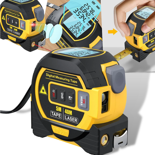 Smart Tape Measure: Laser Accuracy