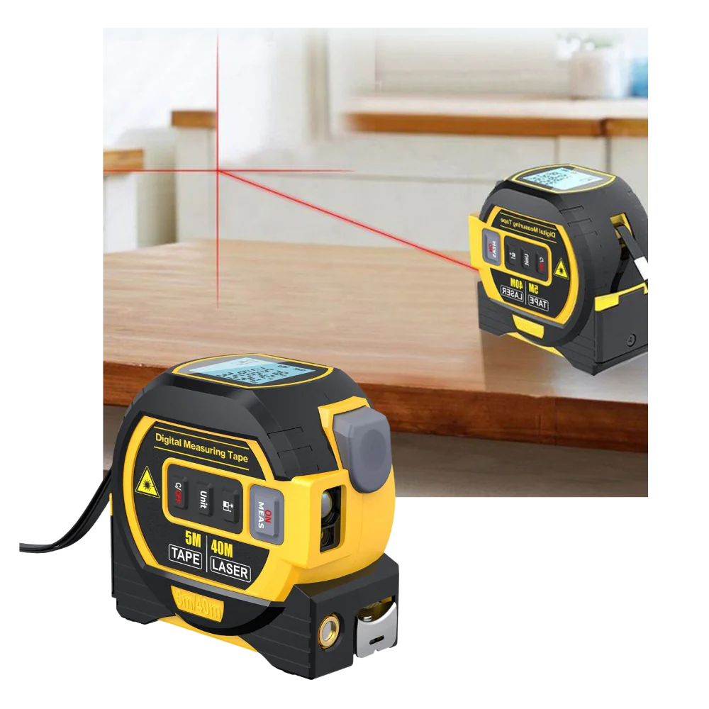 Smart Tape Measure: Laser Accuracy