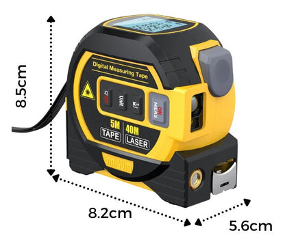 Smart Tape Measure: Laser Accuracy